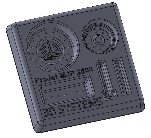 Projet Mjp 2500 Indirect Manufacturing Thermoforming With Mjp Parts